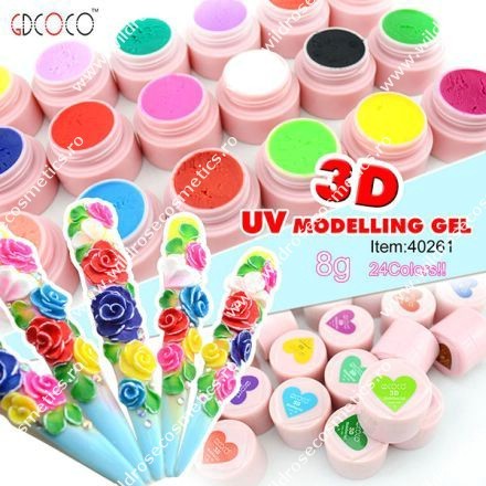 Gel 3D- UV de modelare GDCOCO