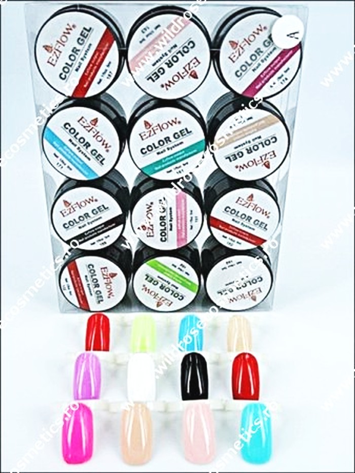 Set Geluri UV colorate mate-paleta A