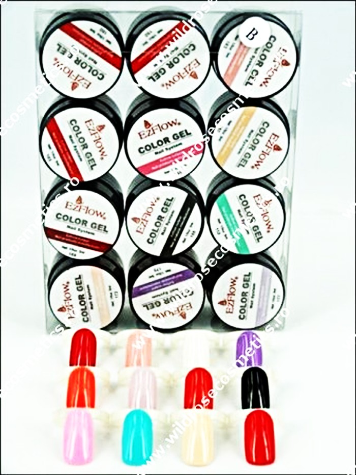 Set Geluri UV colorate mate-paleta B