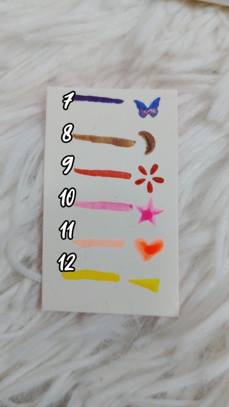 Tus Pleoape Colorat cu Modele,MISS DEMI - imagine 5