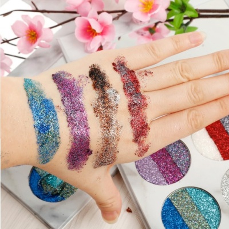 Trusa Profesionala Multifunctionala,RAINBOW,Limited Edition-10 culori - imagine 8