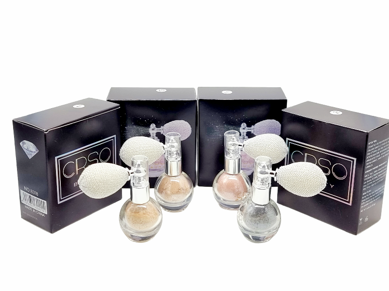 Pudra Iluminatoare cu Pompita,CRSO BEAUTY - imagine 2