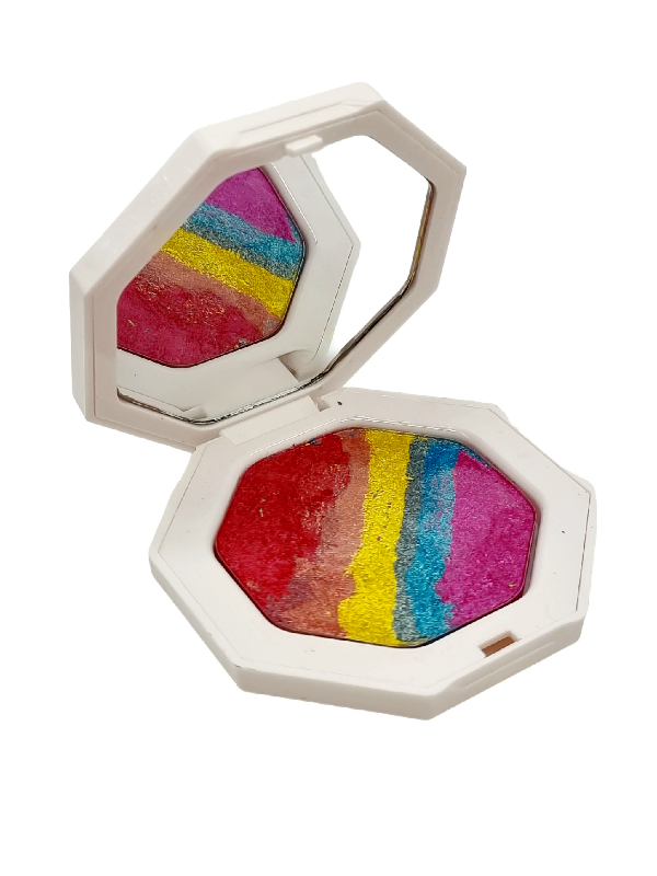 Fard si Iluminator,UNCN-rainbow red