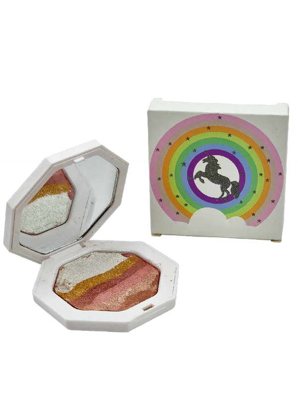 Fard si Iluminator,UNCN-rainbow brown - imagine 2
