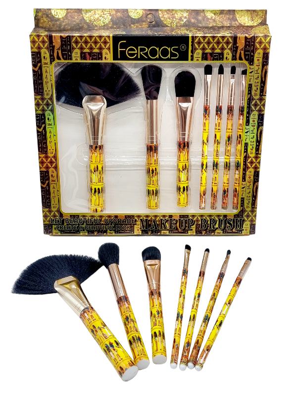 Set Pensule Make-up,FERAAS-7 bucati