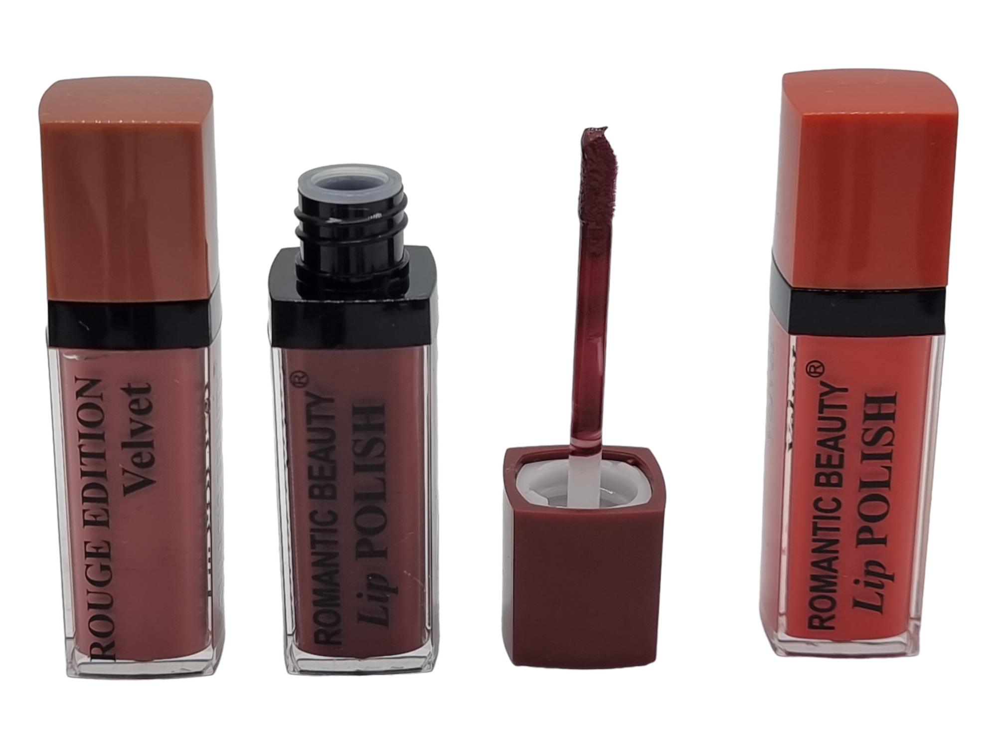 Ruj Lichid Mat,Russian Red,ROMANTIC BEAUTY - imagine 4