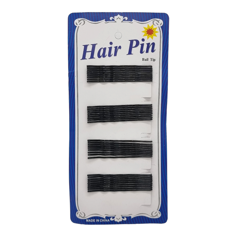 Agrafe Par Ondulate Negre-HAIR PIN