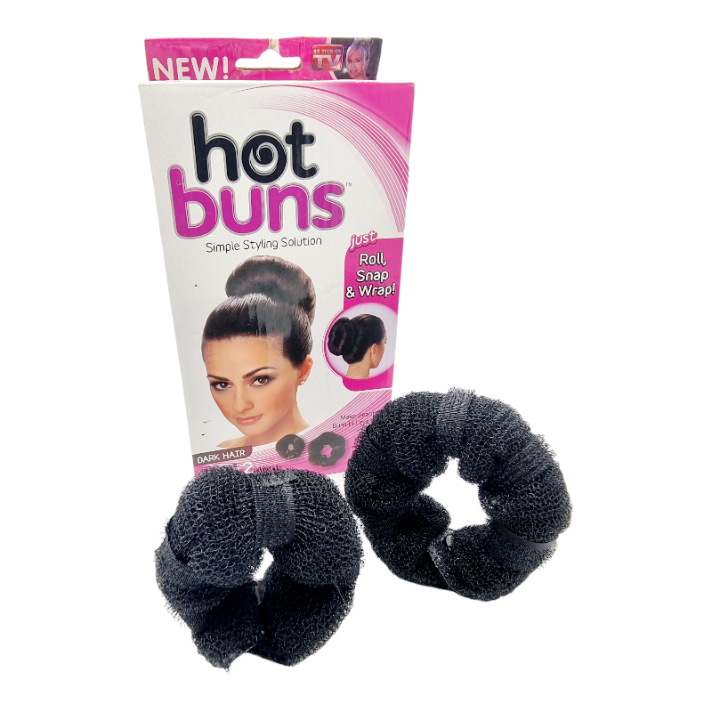 Bureti Hot Buns pentru Coc-black - imagine 3