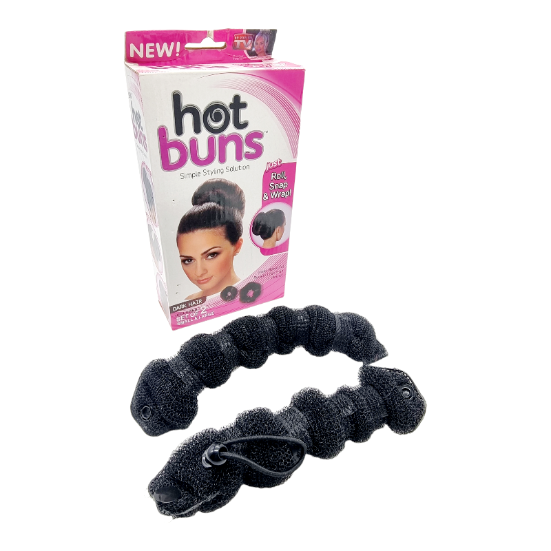 Bureti Hot Buns pentru Coc-black - imagine 5