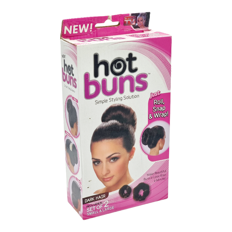 Bureti Hot Buns pentru Coc-black - imagine 6