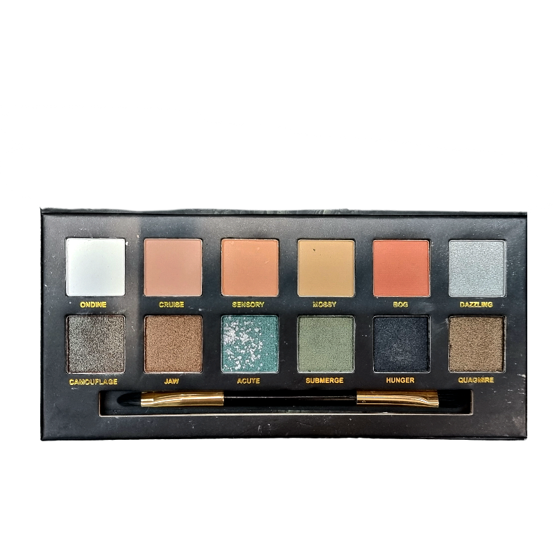Paleta Farduri,Green,TF-12 culori - imagine 3