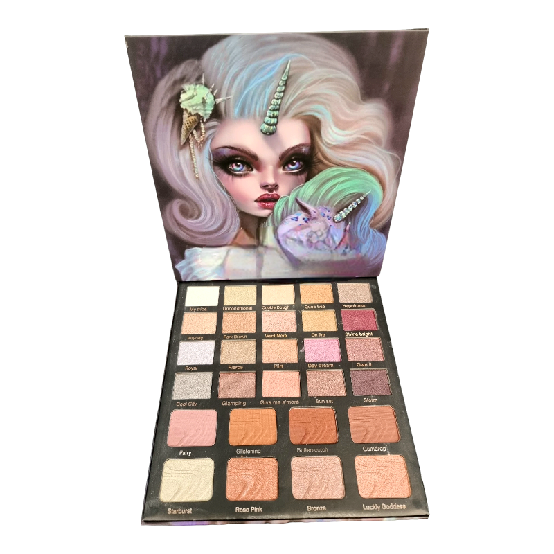 Paleta Farduri Multifunctionala, LCB-28 culori - imagine 4