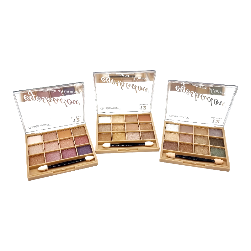 Trusa Fard,Matte Shimmer,GULFLOWER-12 culori