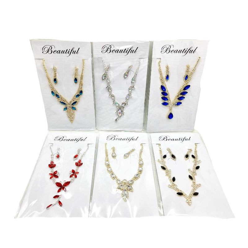 Set Colier cu Cercei,Aster-grup C