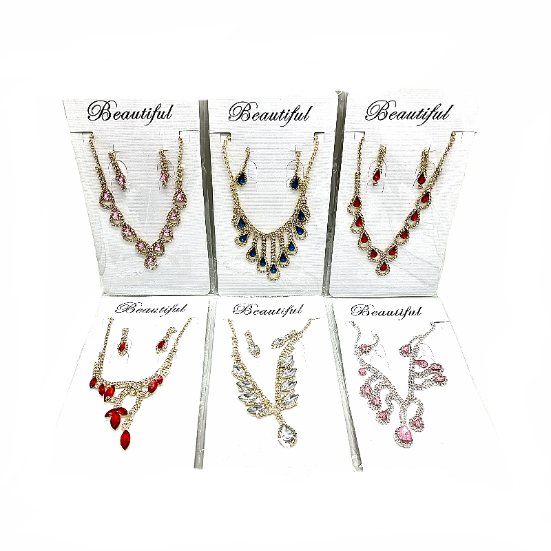 Set Colier cu Cercei,Aster-grup A
