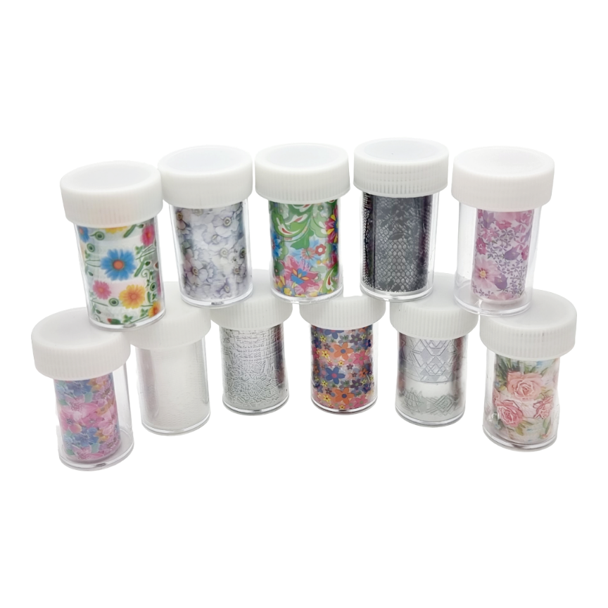 Folie Transfer,Perfect Nails-diferite modele - imagine 3