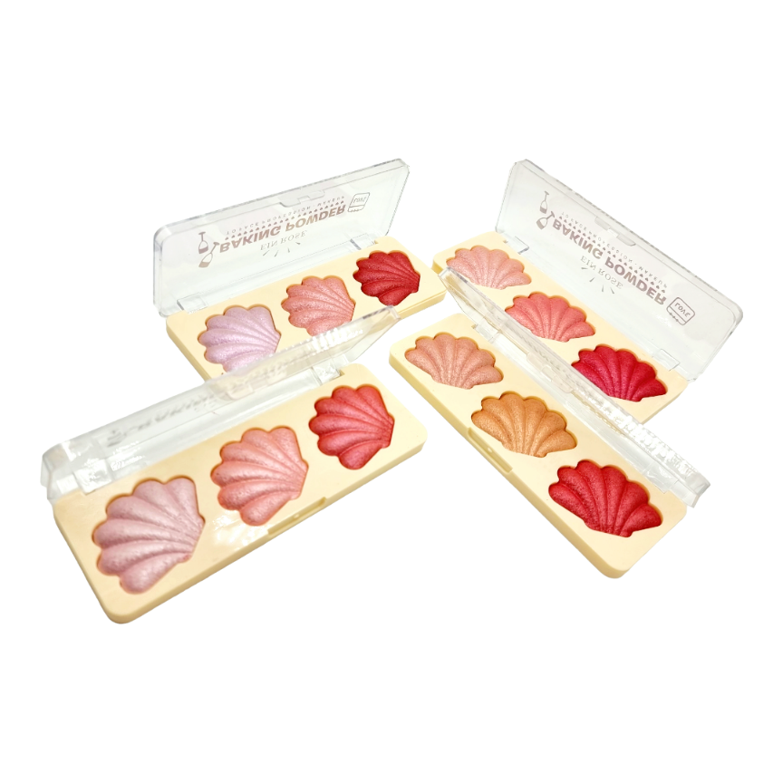 Paleta Iluminatoare, Blush, EIN ROSE-3 culori