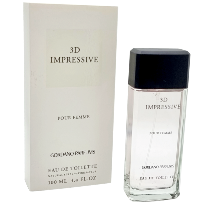 Gordano Parfums,3D IMPRESSVE-100ml