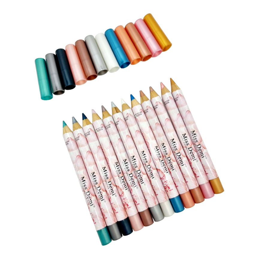 Creioane Contur ptr. Ochi si Buze,Waterproof,MISS DEMI-pink