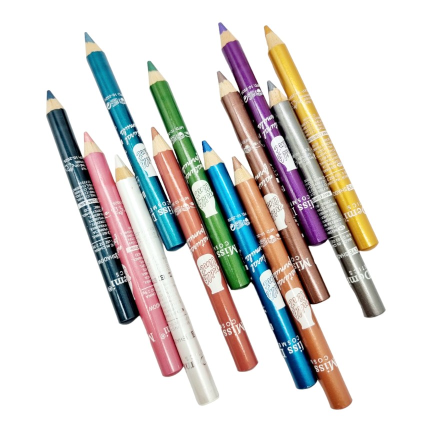 Creioane Contur ptr. Ochi si Buze,Waterproof,MISS DEMI-rainbow - imagine 5