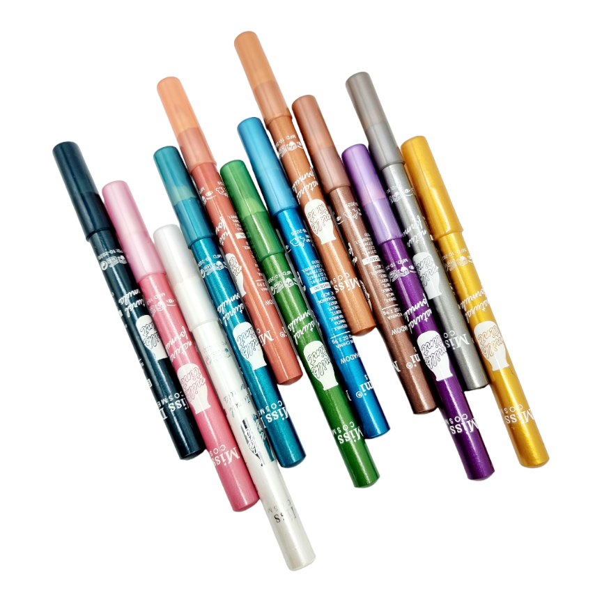 Creioane Contur ptr. Ochi si Buze,Waterproof,MISS DEMI-rainbow - imagine 3