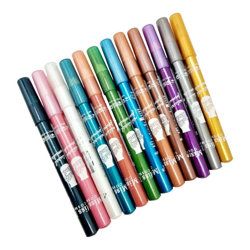 Creioane Contur ptr. Ochi si Buze,Waterproof,MISS DEMI-rainbow - imagine 2
