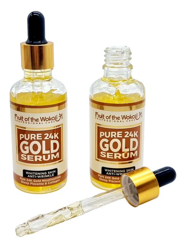 Caseta SerX2 Antirid Revitalizant și Iluminator,FRUIT OF THE WOKALI-24k gold - imagine 2