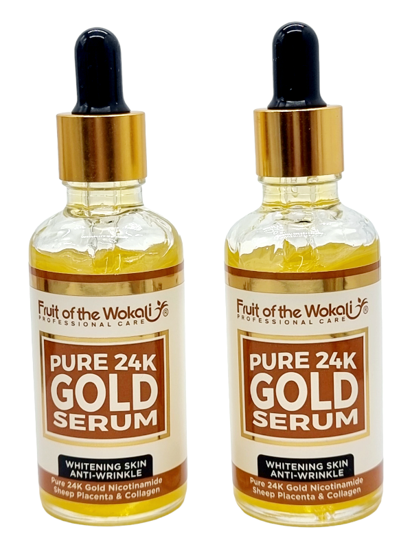Caseta SerX2 Antirid Revitalizant și Iluminator,FRUIT OF THE WOKALI-24k gold - imagine 4