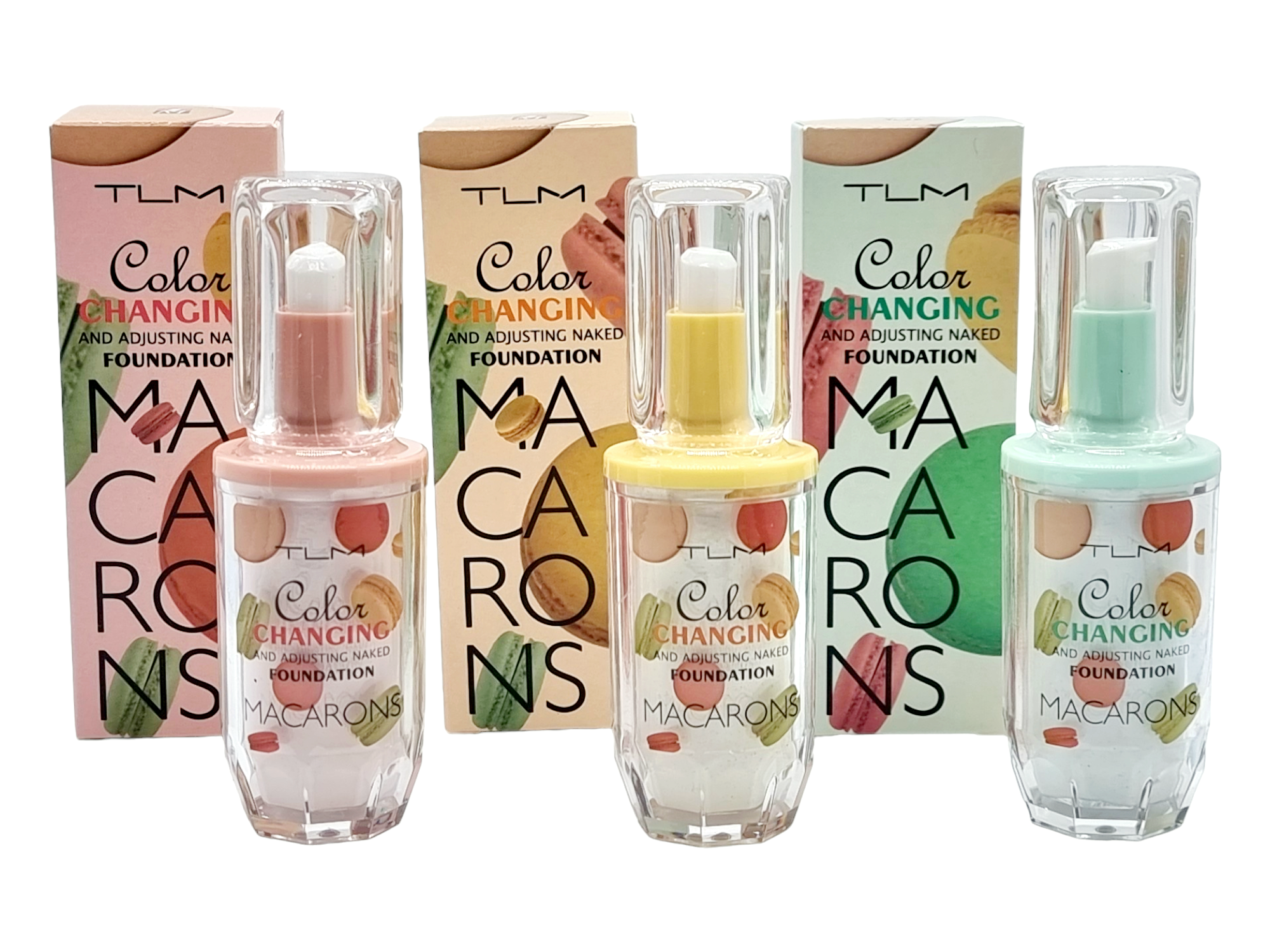 Fond de Ten Macarons Color Changing,TLM
