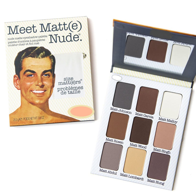 Trusa Profesionala Farduri,Meet Matt Yellow,KISS BEAUTY-9 culori