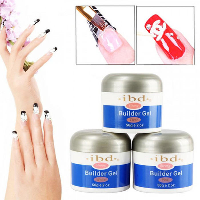 Gel UV Constructie Unghii-pink - imagine 2