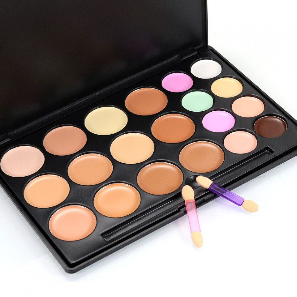 Paleta-Corector, Anticearcan, Concealer,-20 nuante