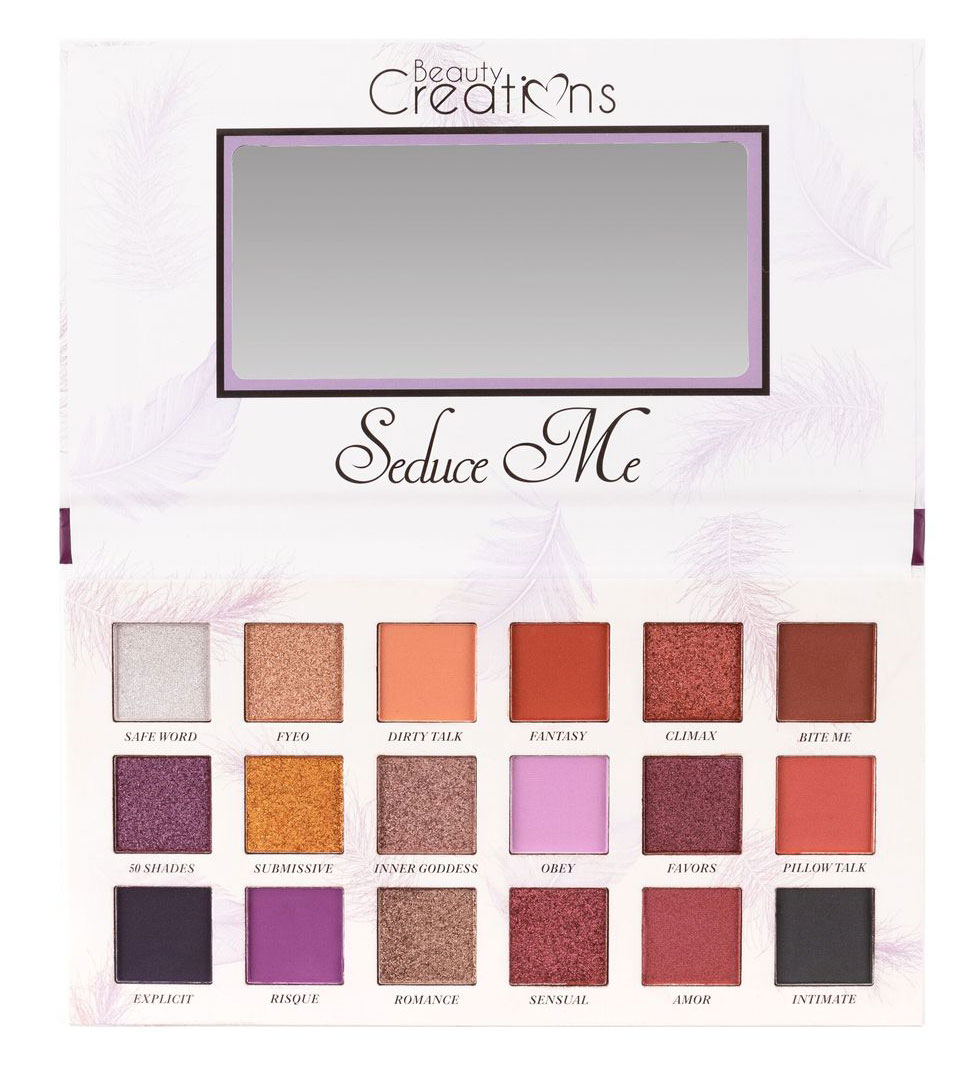 Trusa Profesionala Farduri,Beauty Creations, SEDUCE ME-18 culori