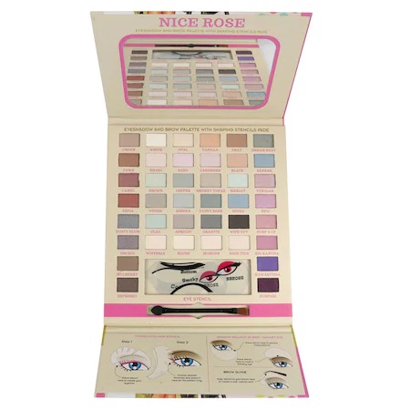Trusa Profesionala Multifunctionala, Nice Rose, BBROSE-40 culori
