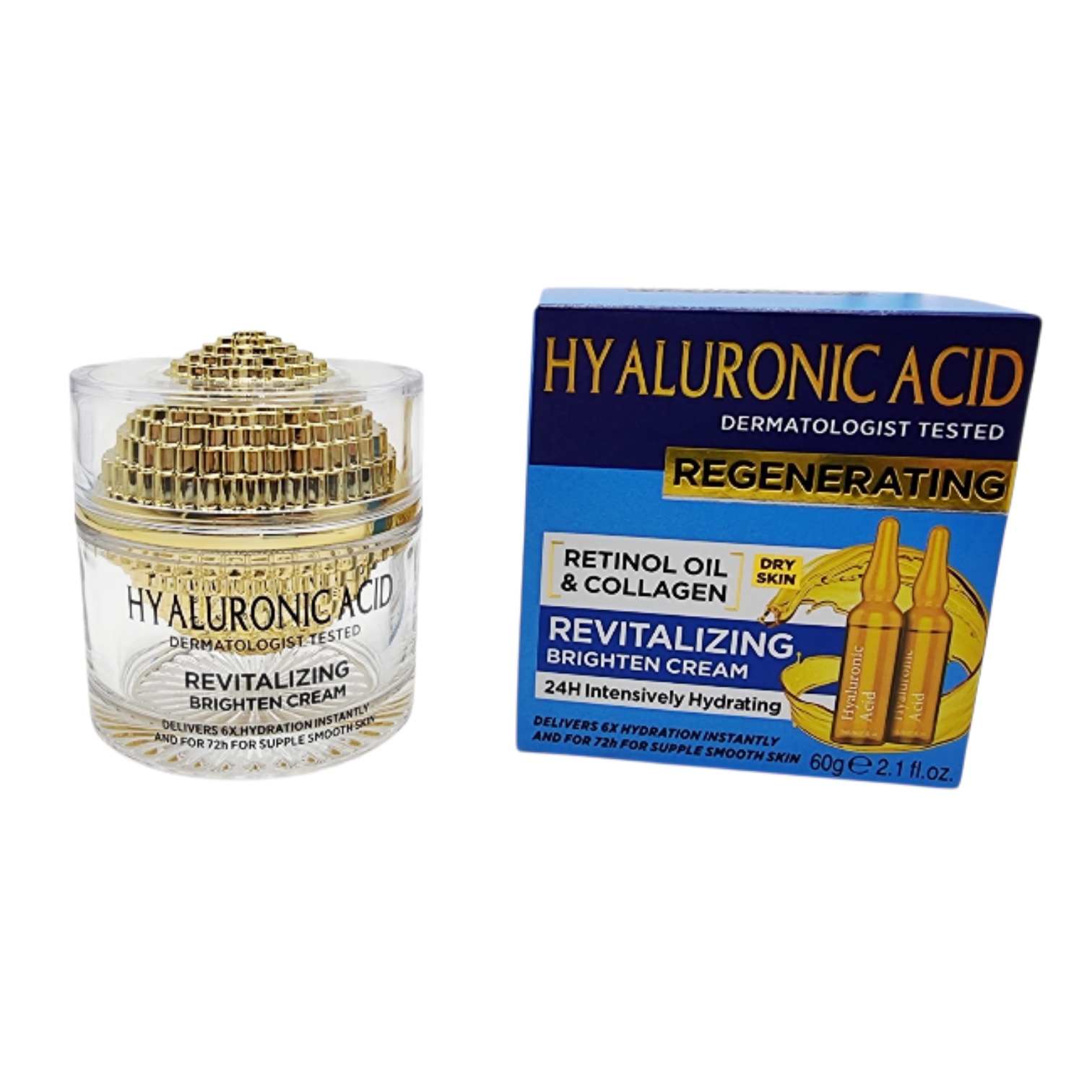 Crema ptr, Ten Regeneratoare cu Acid Hyaluronic,Ulei de Retinol si Colagen COD HA 3164