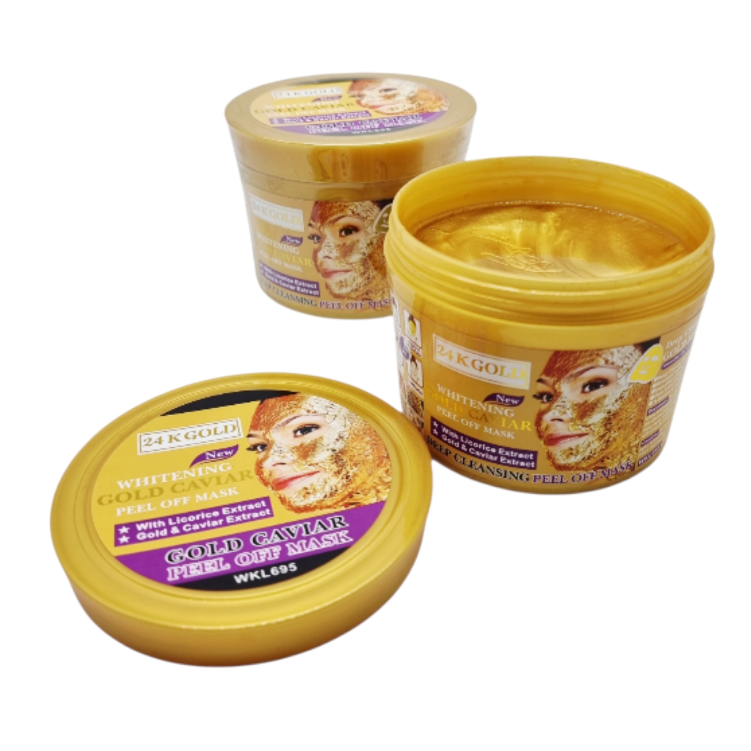 Masca de Fata Peel-Of cu Caviar si Aur 24K COD WKL 695